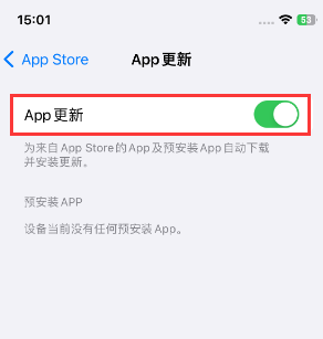 玛多苹果15维修中心如何让iPhone15APP自动更新